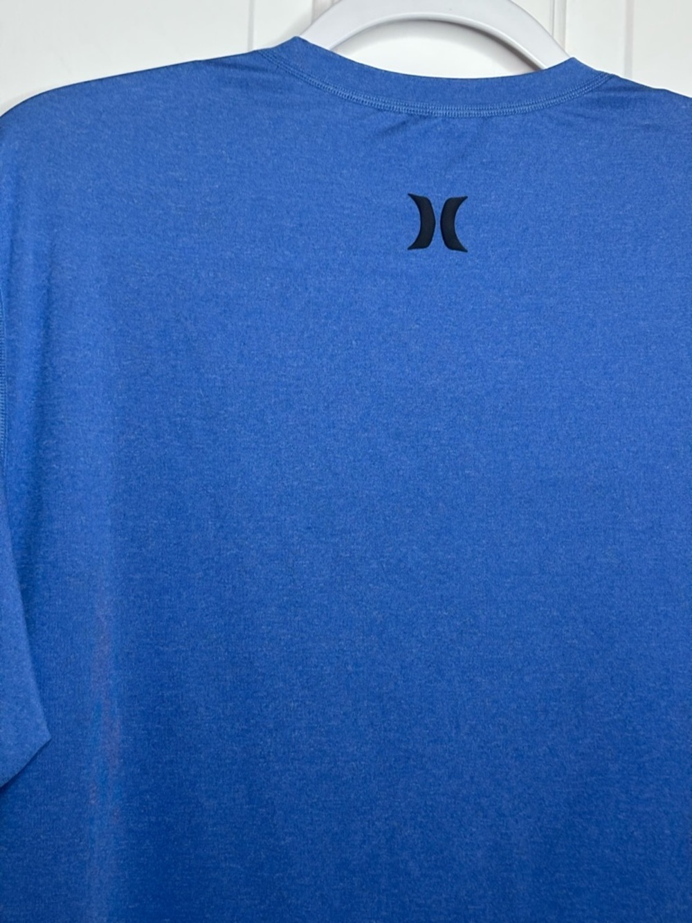 EUC Hurley Men's Blue Swim/Performance Crew Neck Shirt UPF 50+ Size L - Picture 7 of 7